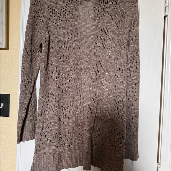 New Direction Cardigan taupe, NWOT.  XL. New without tags. - Picture 3 of 3